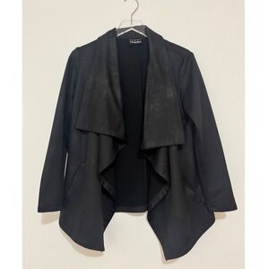 The Kooples | Black Cardigan Open Front Soft Sweater